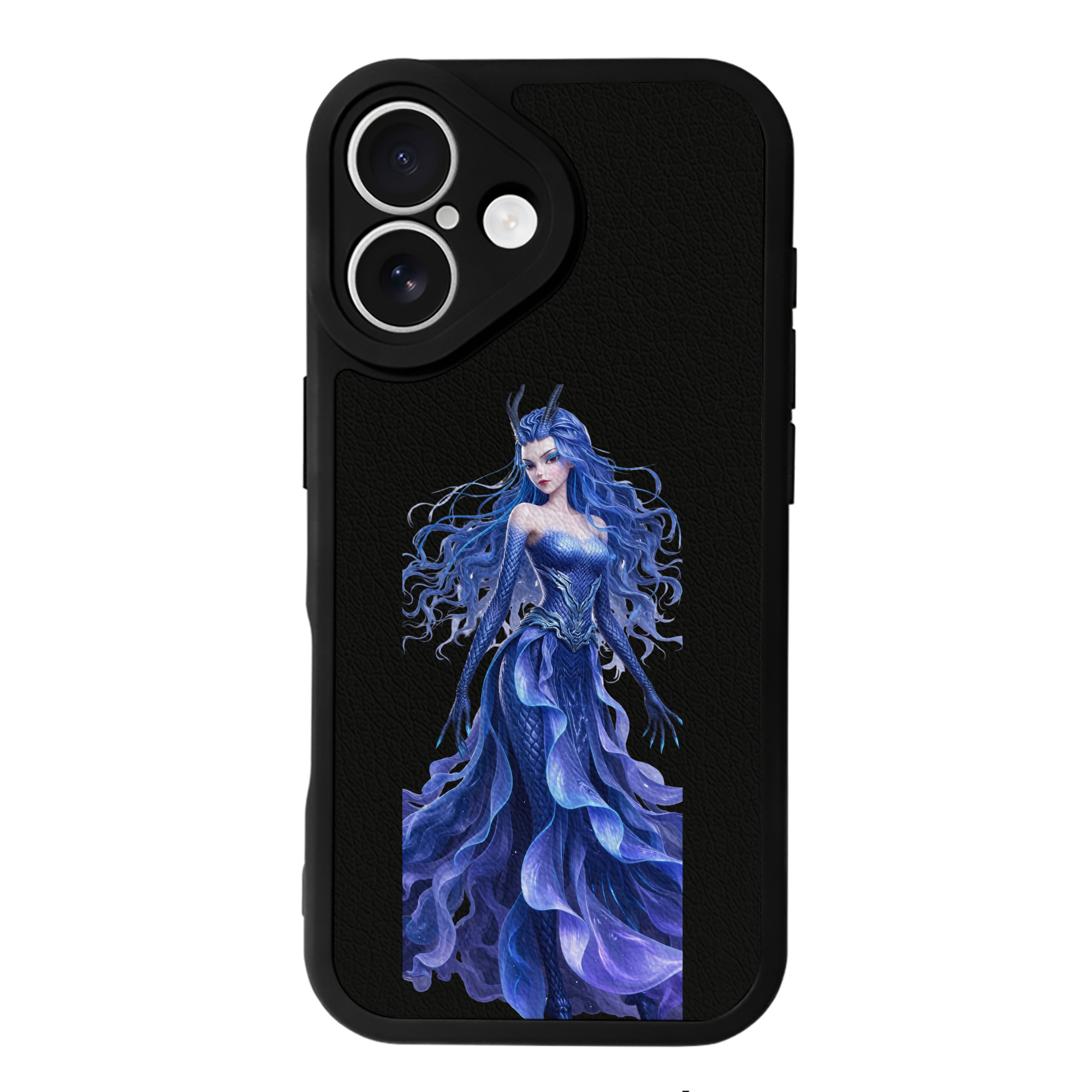 （画像用） Ne Zha 2 ナタ 魔童の大暴れ 【iPhone 16シリーズ対応】シリコンスマホケース（レザー調） 材質：シリコン
